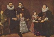 Cornelis de Vos Familienportrat oil on canvas